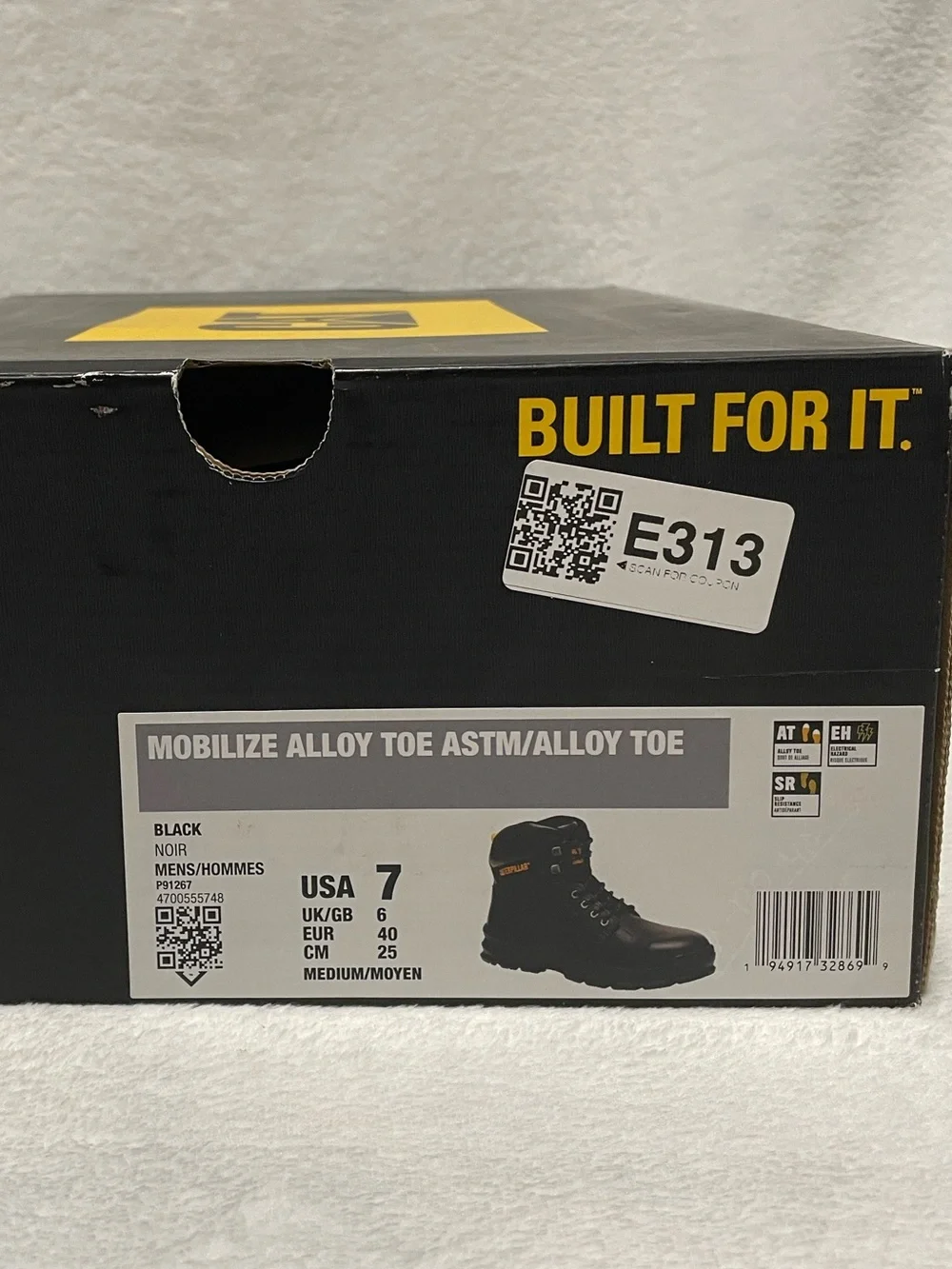 Caterpillar Mobilize Alloy Toe Work Boots